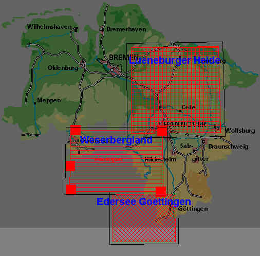 Overlay zur Visualisierung deutscher POI-Karten